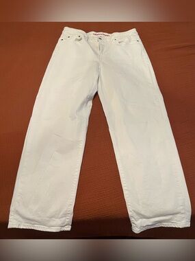 Lucky Brand Women’s White Relaxed Jeans